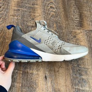Nike 270 grey and blue